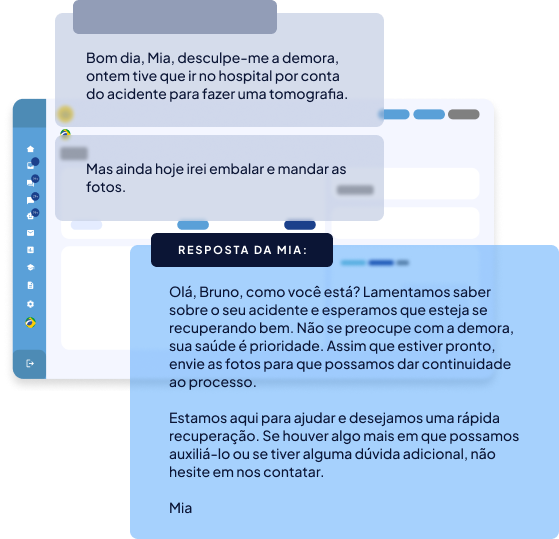 Conversa do chat da Mia